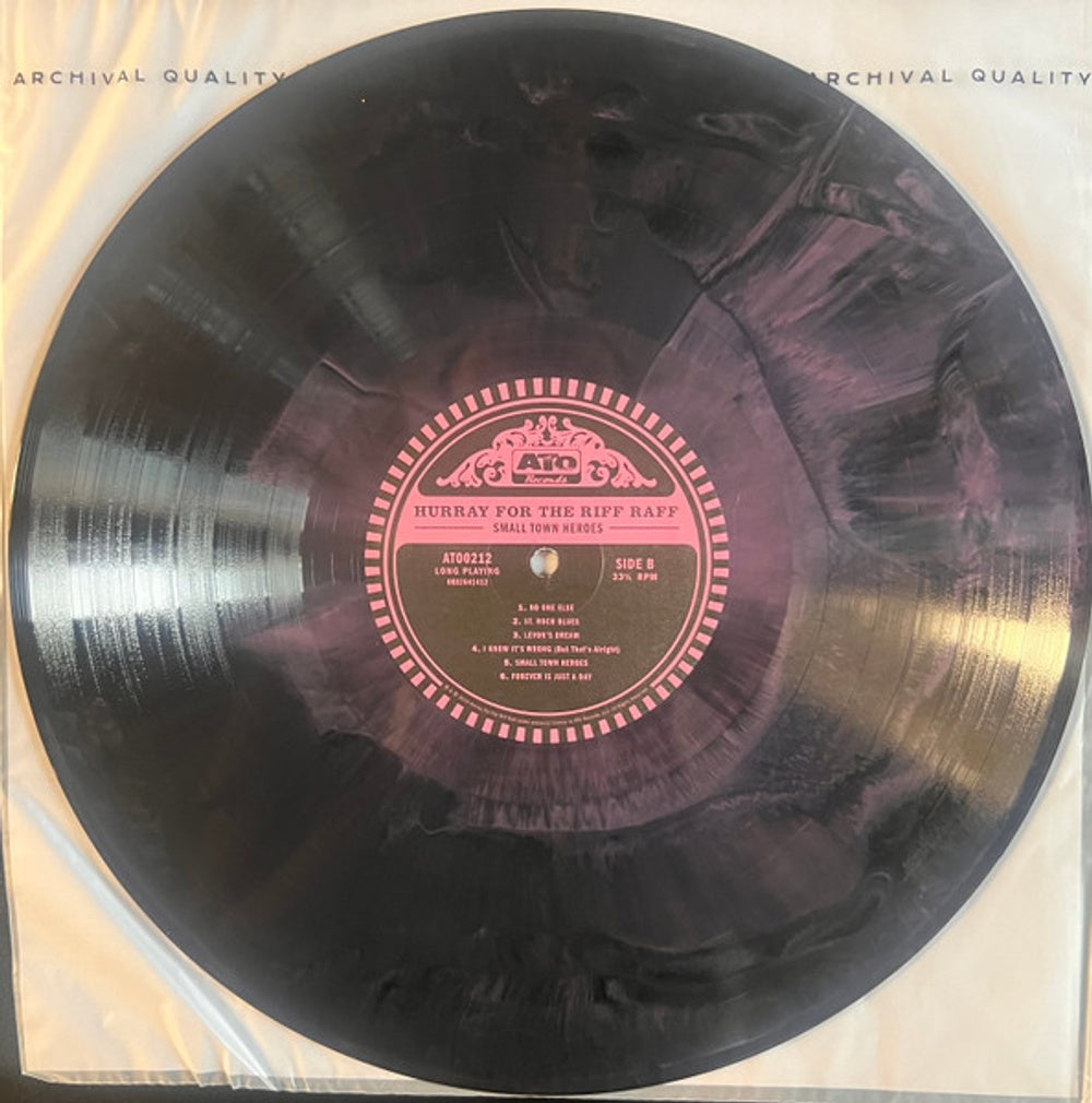 Image: Hurray For The Riff Raff – Small Town Heroes -  (Pink Acid Wash LP Vinyl) Vinyl LP | Relix