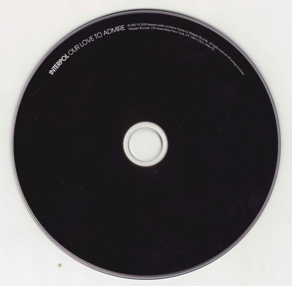 Image: Interpol – Our Love To Admire CD | Relix