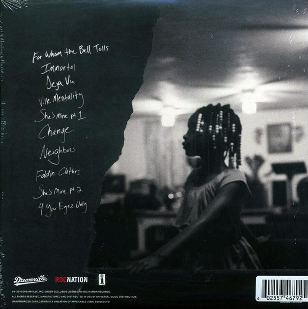 Image: J. Cole – 4 Your Eyez Only (LP Vinyl) Vinyl LP | Relix