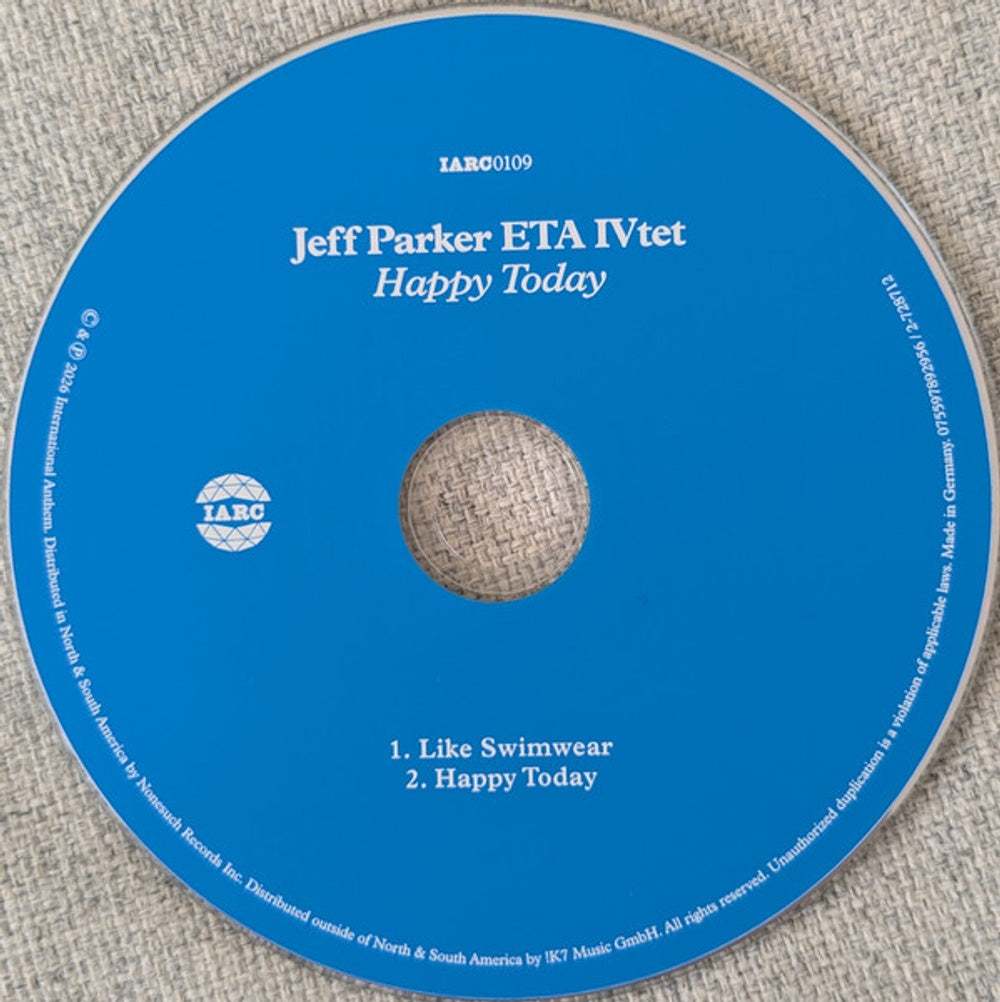 Image: Jeff Parker & ETA IVtet – Happy Today CD | Relix