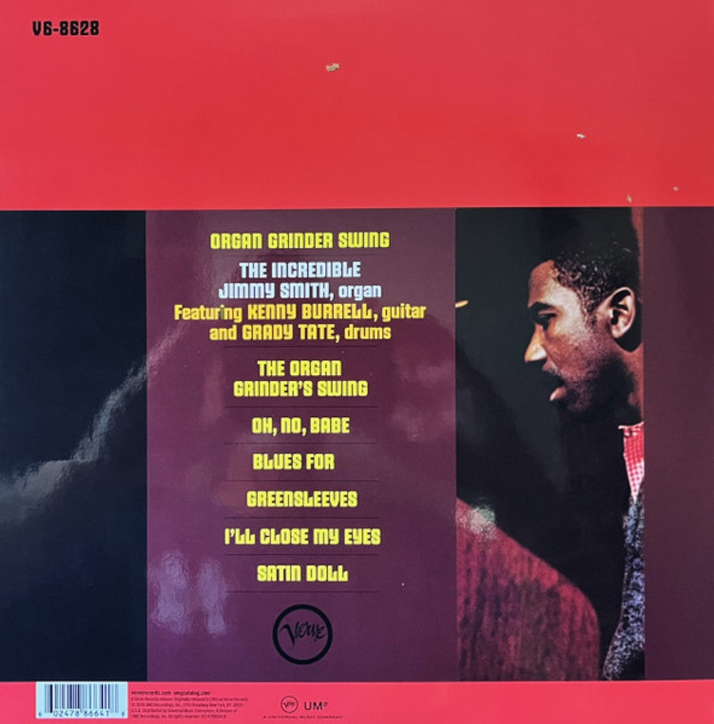 Image: Jimmy Smith – Organ Grinder Swing (Verve Acoustic Sounds Series LP Vinyl) Vinyl LP | Relix