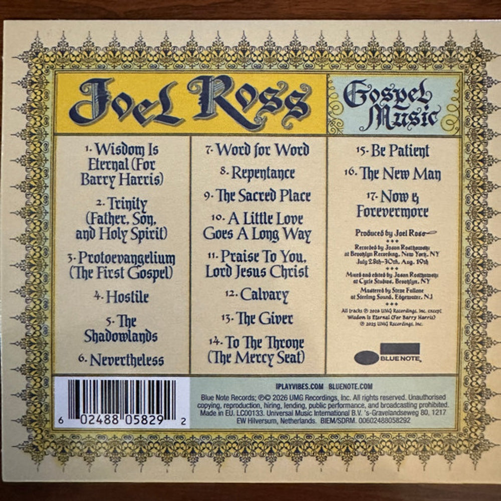 Image: Joel Ross – Gospel Music CD | Relix