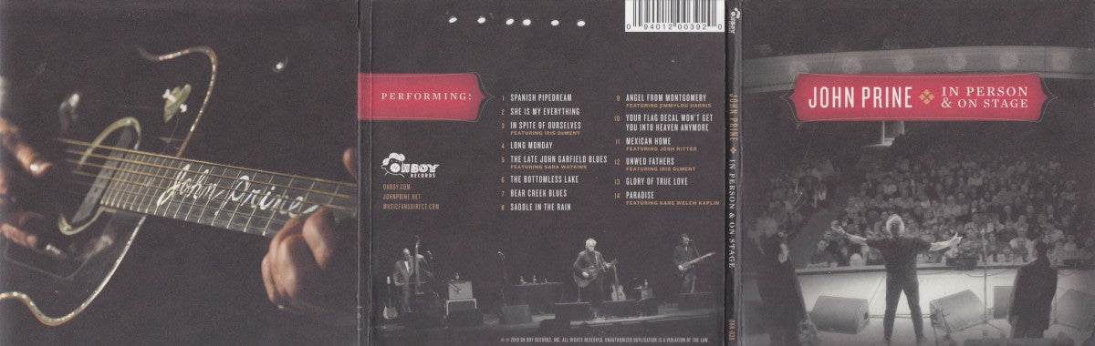 Image: John Prine – In Person and On Stage CD | Relix