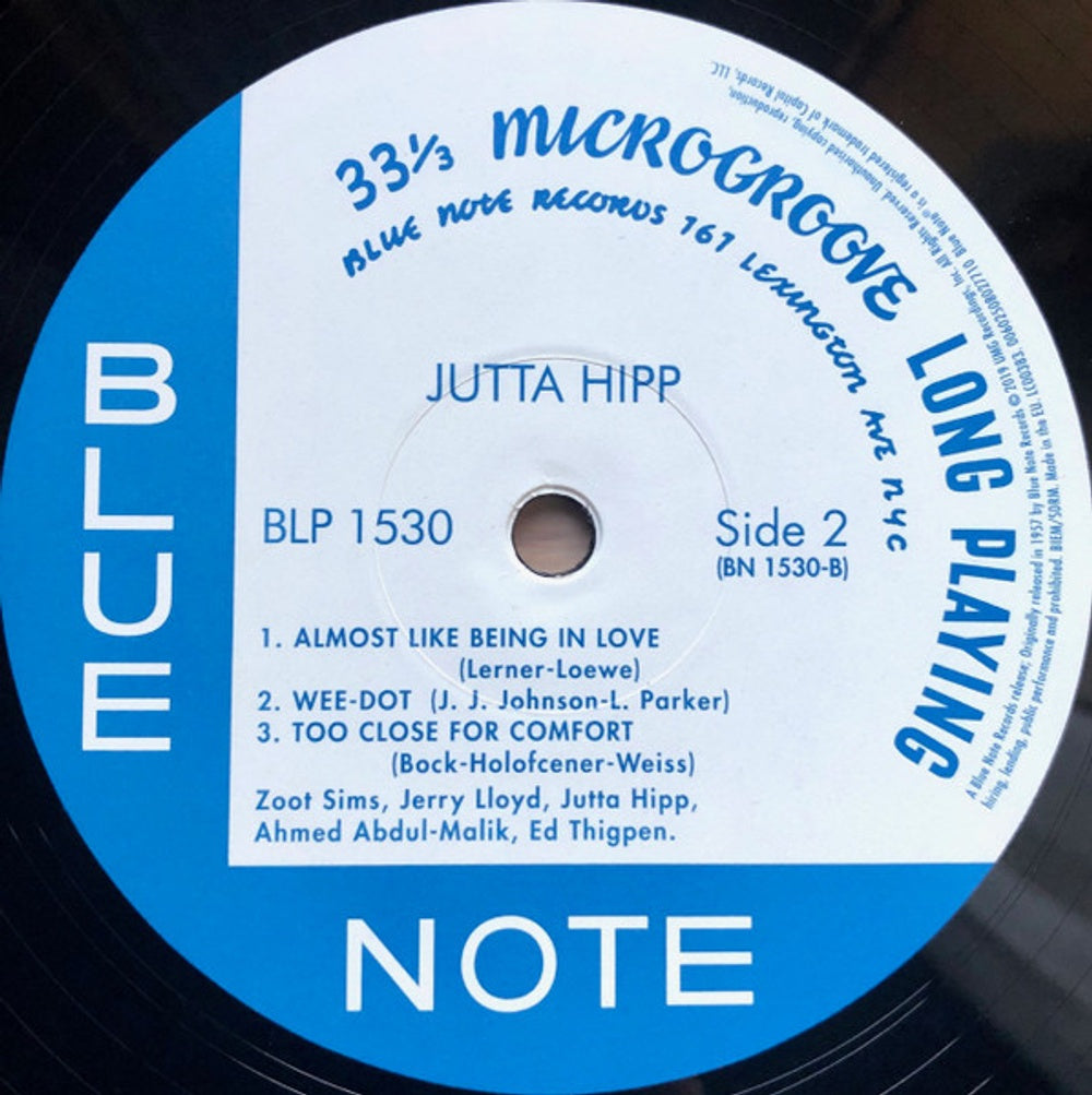 Image: Jutta Hipp – Jutta Hipp With Zoot Sims Vinyl LP | Relix