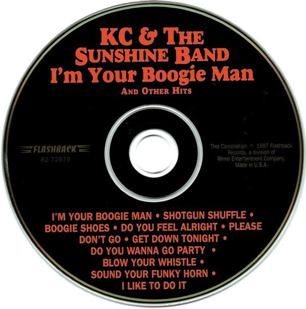 Image: Kc & The Sunshine Band – I'm Your Boogie Man & Other Hits CD | Relix