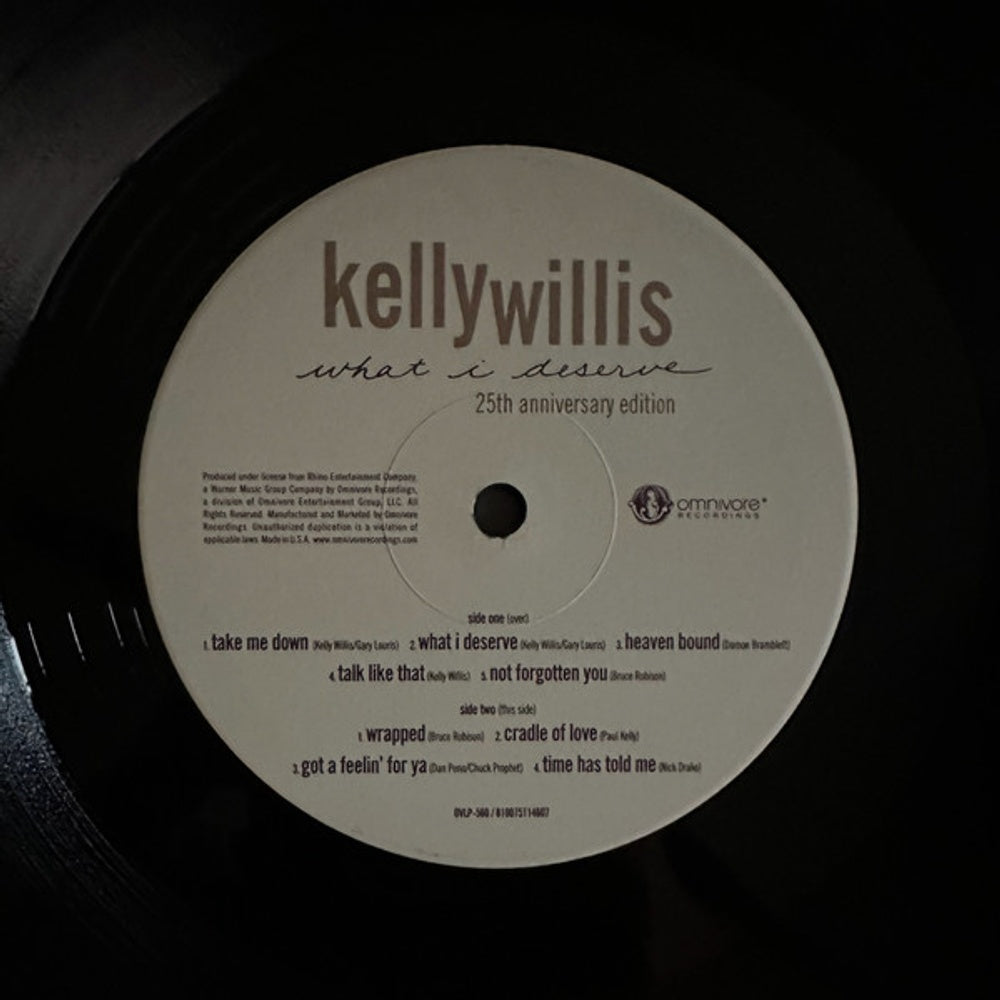 Image: Kelly Willis – What I Deserve: 25th Anniversary Edition (Aniv LP Vinyl) Vinyl LP | Relix