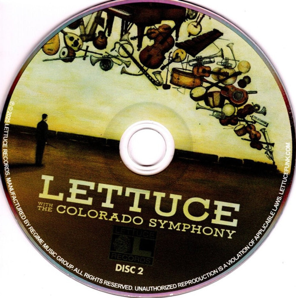 Image: Lettuce – Lettuce with the Colorado Symphony (Digipack CD) CD | Relix