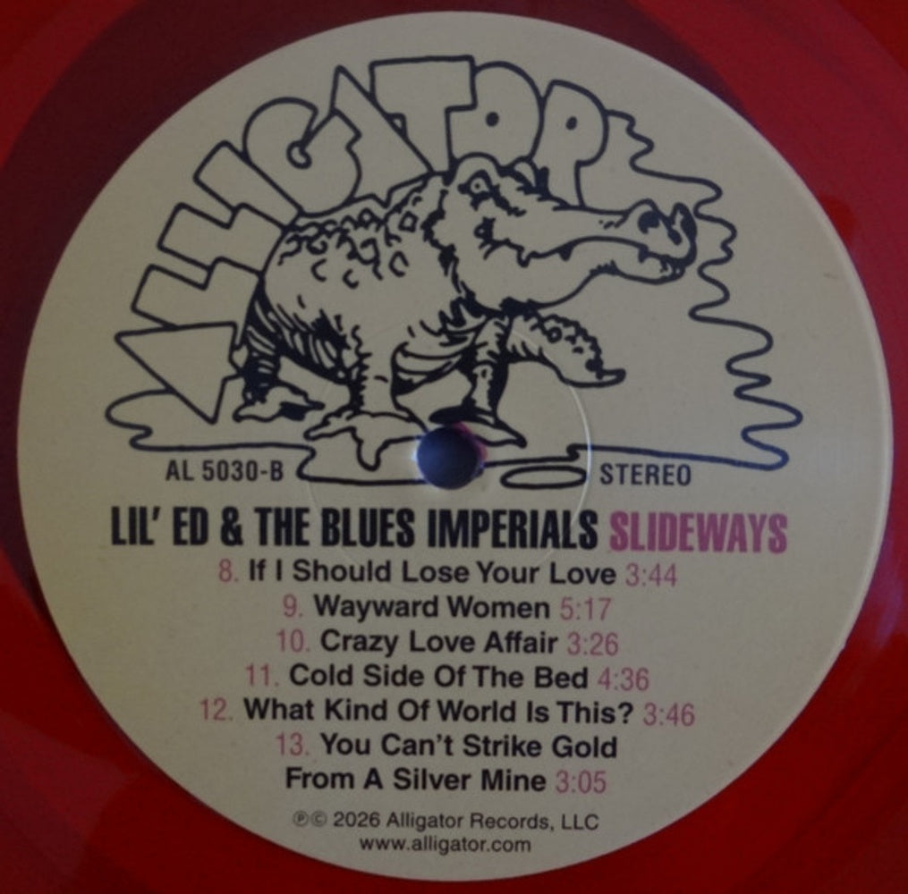 Image: Lil Ed / Blues Imperials – Slideways (Clear, Red LP Vinyl) Vinyl LP | Relix