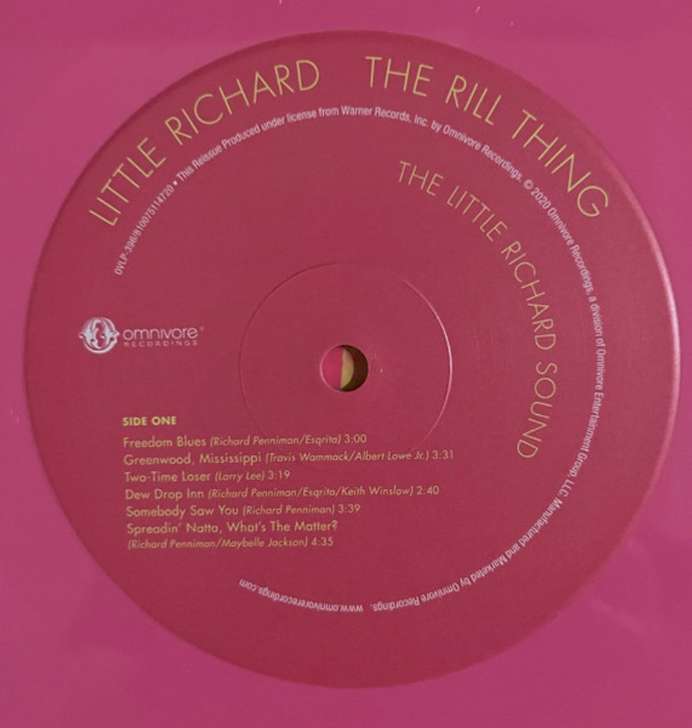 Image: Little Richard – Rill Thing Vinyl LP | Relix