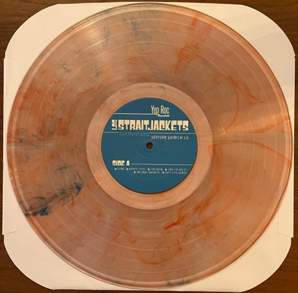 Image: Los Straitjackets – Supersonic Guitars In 3-D (Blue, Colored, Clear LP Vinyl) Vinyl LP | Relix