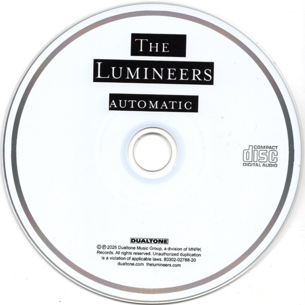 Image: Lumineers – Automatic CD | Relix
