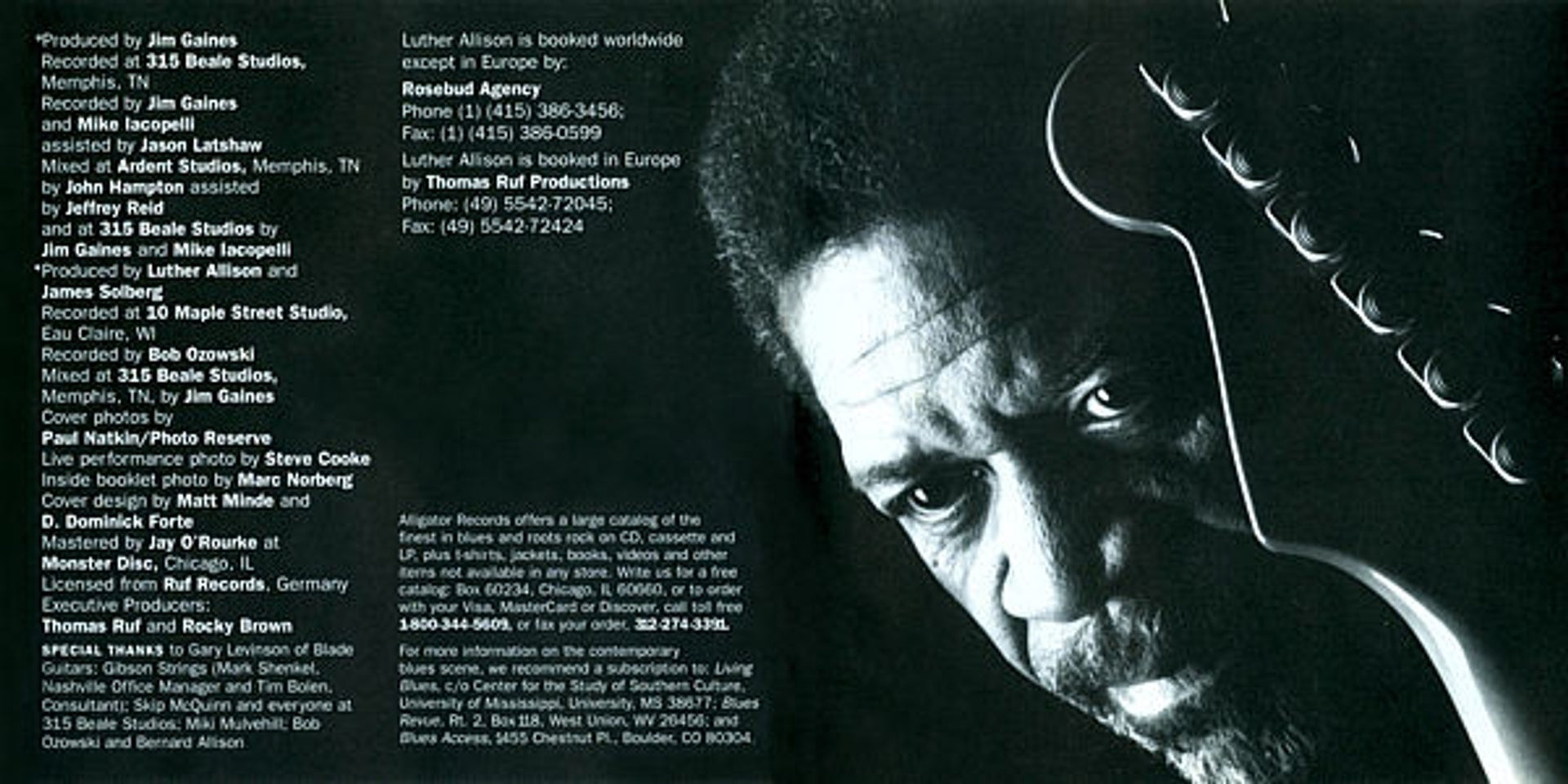 Image: Luther Allison – Blue Streak CD | Relix