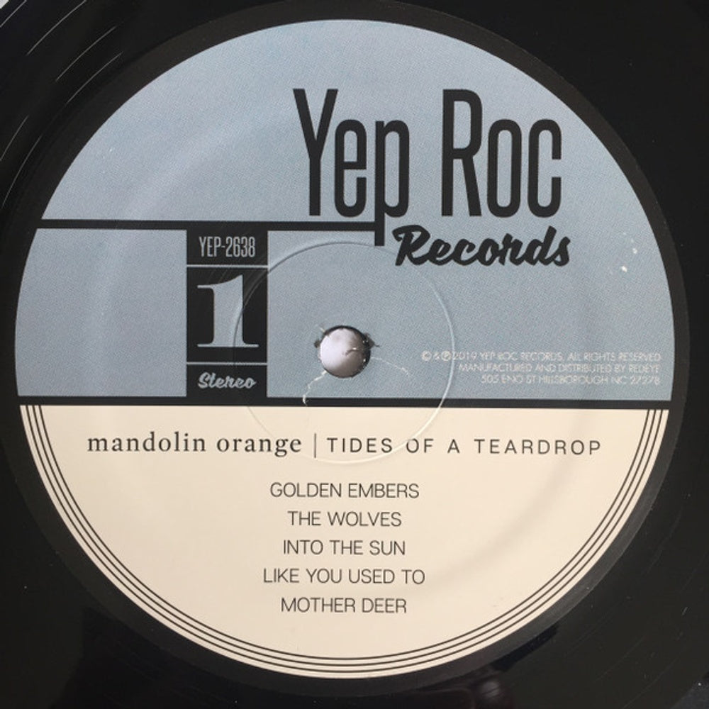 Image: Mandolin Orange – Tides Of A Teardrop (Standard Edition LP Vinyl) Vinyl LP | Relix