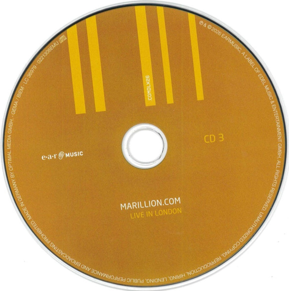 Image: Marillion – Marillion.com (3cd/blu-ray Mediabook) CD | Relix