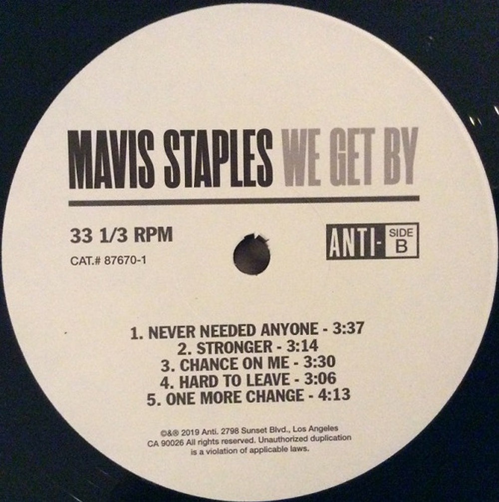 Image: Mavis Staples – We Get By Vinyl LP | Relix