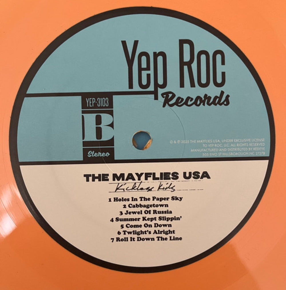 Image: Mayflies Usa – Kickless Kids (Colored, Pech LP Vinyl) Vinyl LP | Relix