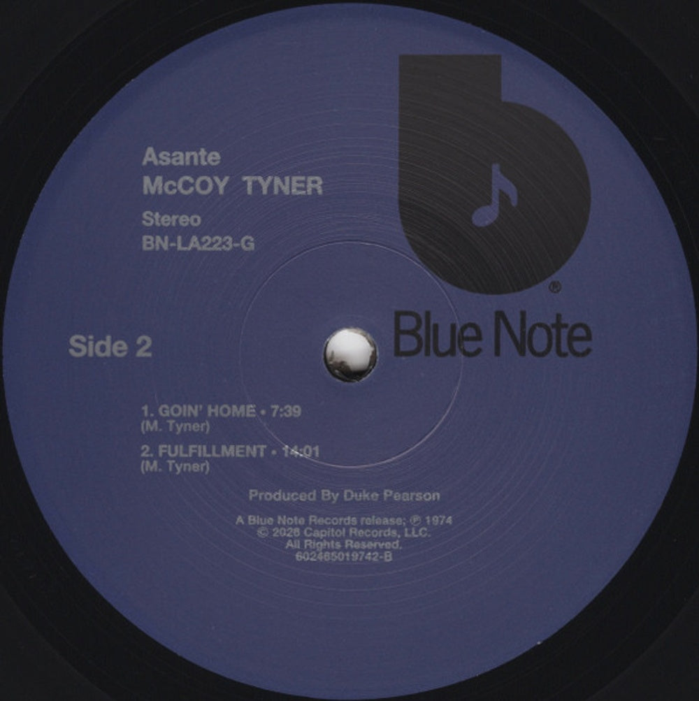 Image: McCoy Tyner – Asante (Blue Note Tone Poet Edition, 180 Gram LP Vinyl) Vinyl LP | Relix
