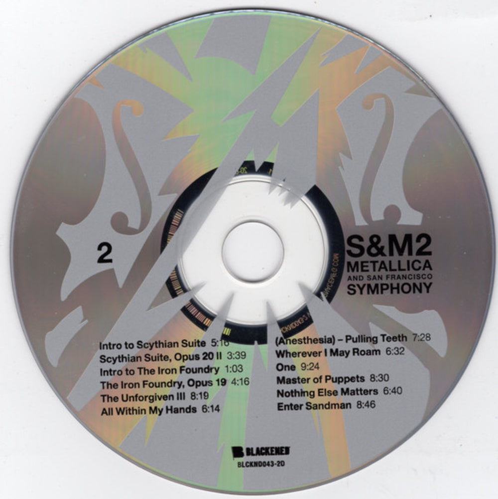 Image: Metallica – S&M2 (2CD/DVD) CD | Relix