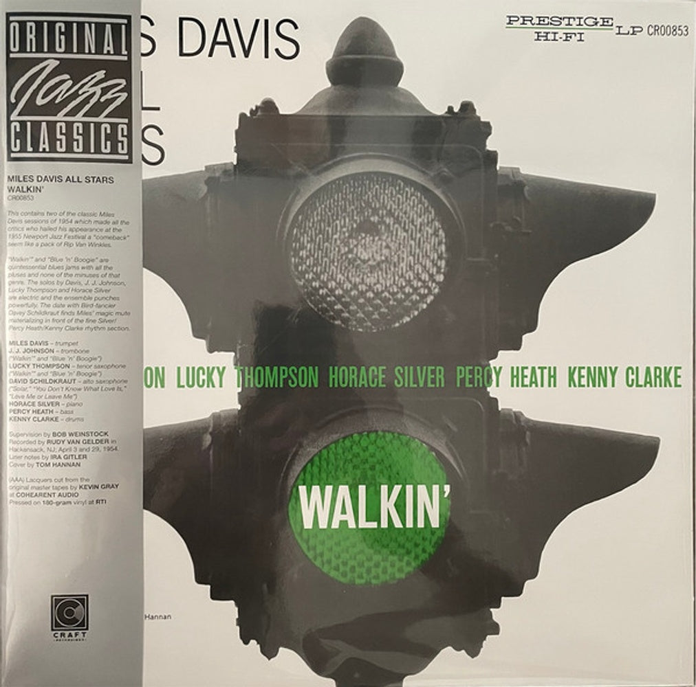 Image: Miles Davis All Stars – Walkin' (Original Jazz Classics Series, 180 Gram LP Vinyl) Vinyl LP | Relix