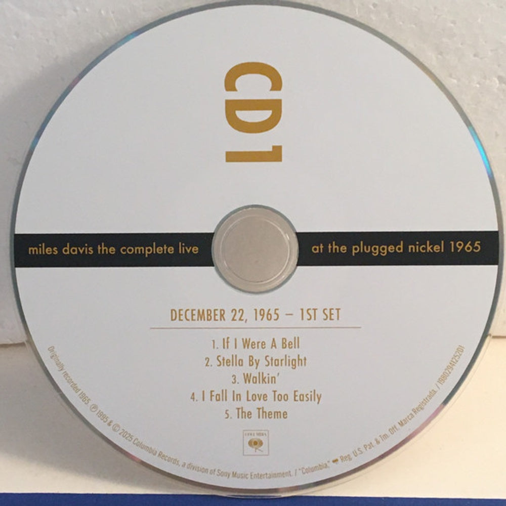 Image: Miles Davis – Complete Plugged Nickel Live 1965 CD | Relix