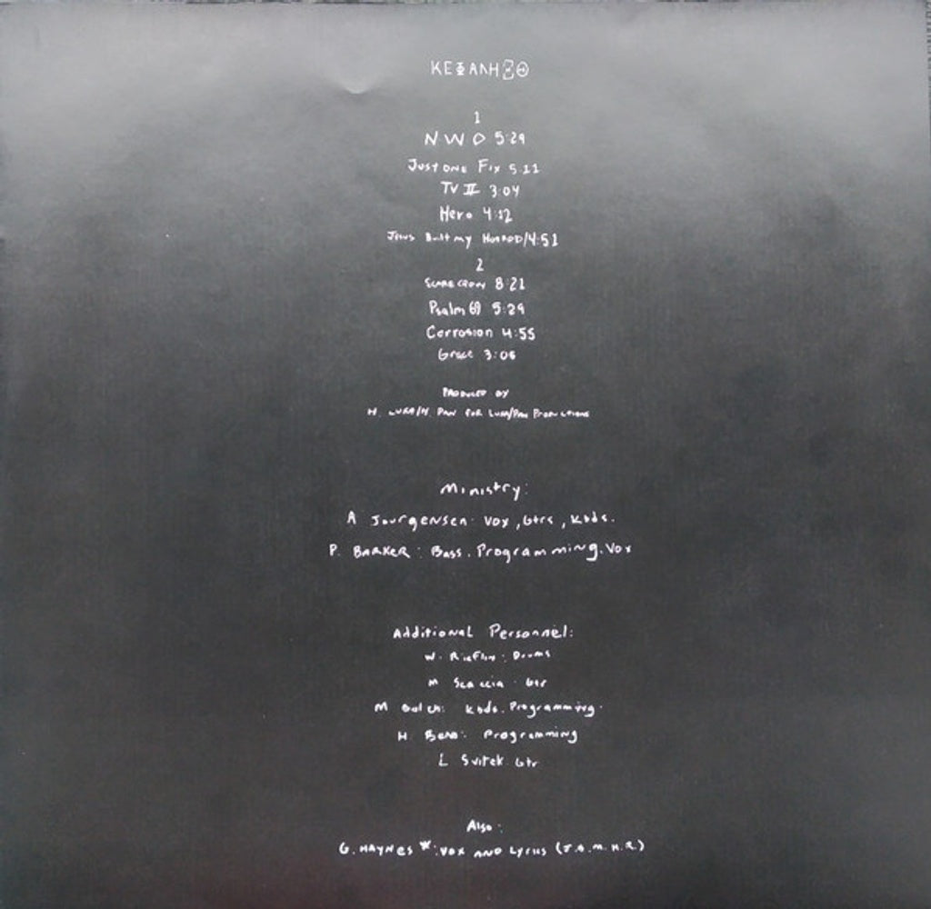Image: Ministry – KE*A*H** (Psalm 69 LP Vinyl) Vinyl LP | Relix