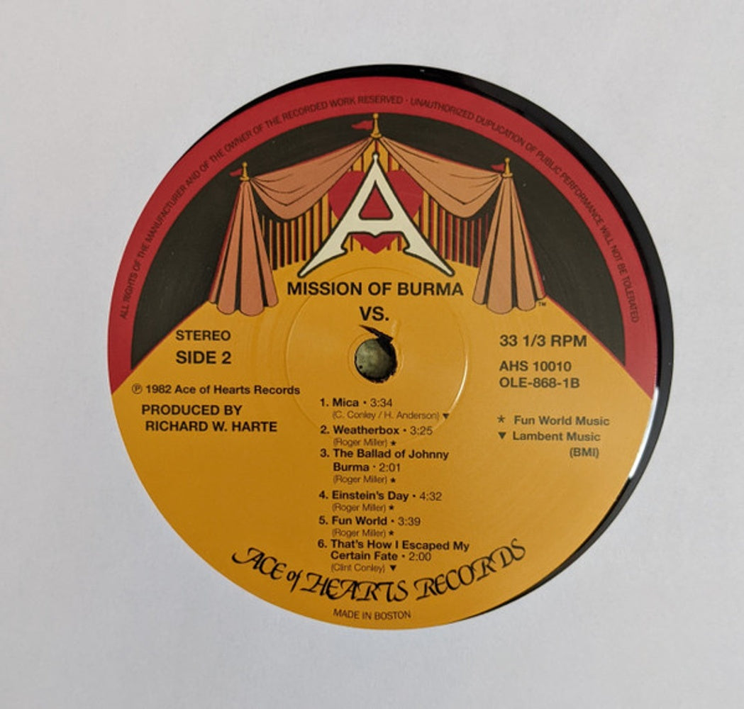 Image: Mission Of Burma – Vs Vinyl LP | Relix