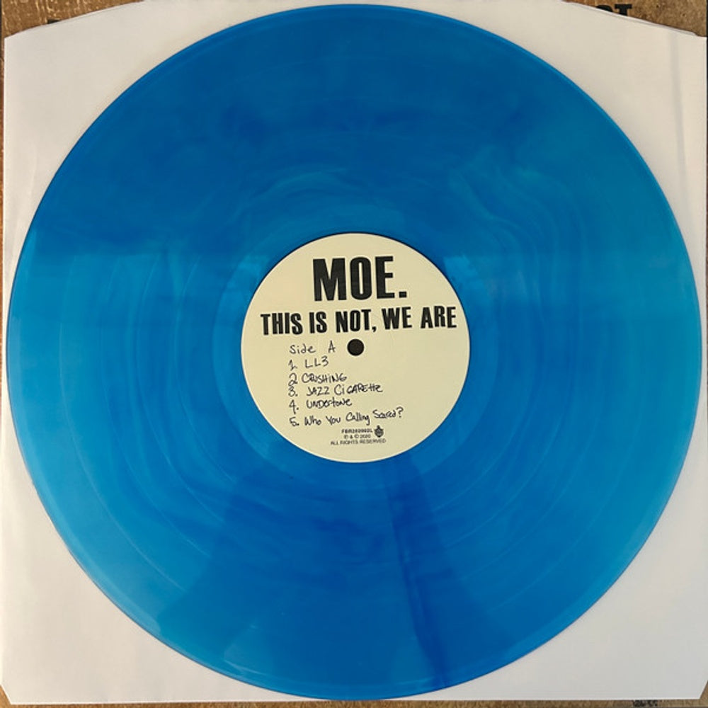 Image: Moe – This Is Not, We Are (Blue Galaxy LP Vinyl) Vinyl LP | Relix
