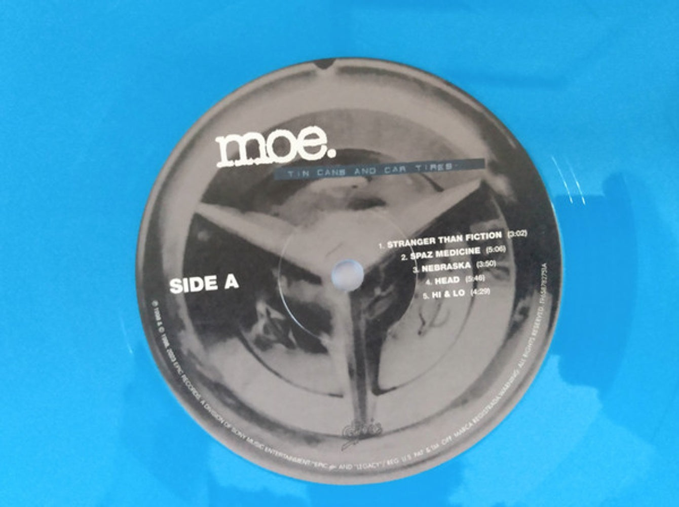 Image: moe. – Tin Cans And Car Tires: 25th Anniversary (Sky Blue 2-LP Vinyl) Vinyl LP | Relix