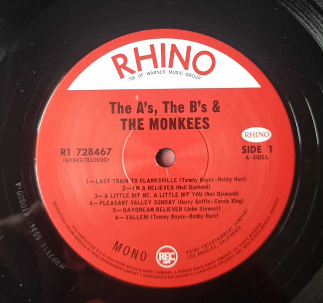 Image: Monkees – A's The B's & The Monkees (Syeor26 LP Vinyl) Vinyl LP | Relix