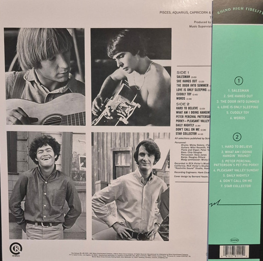 Image: Monkees – Pisces Aquarius Capricorn & Jones Ltd (Syeor26 LP Vinyl) Vinyl LP | Relix