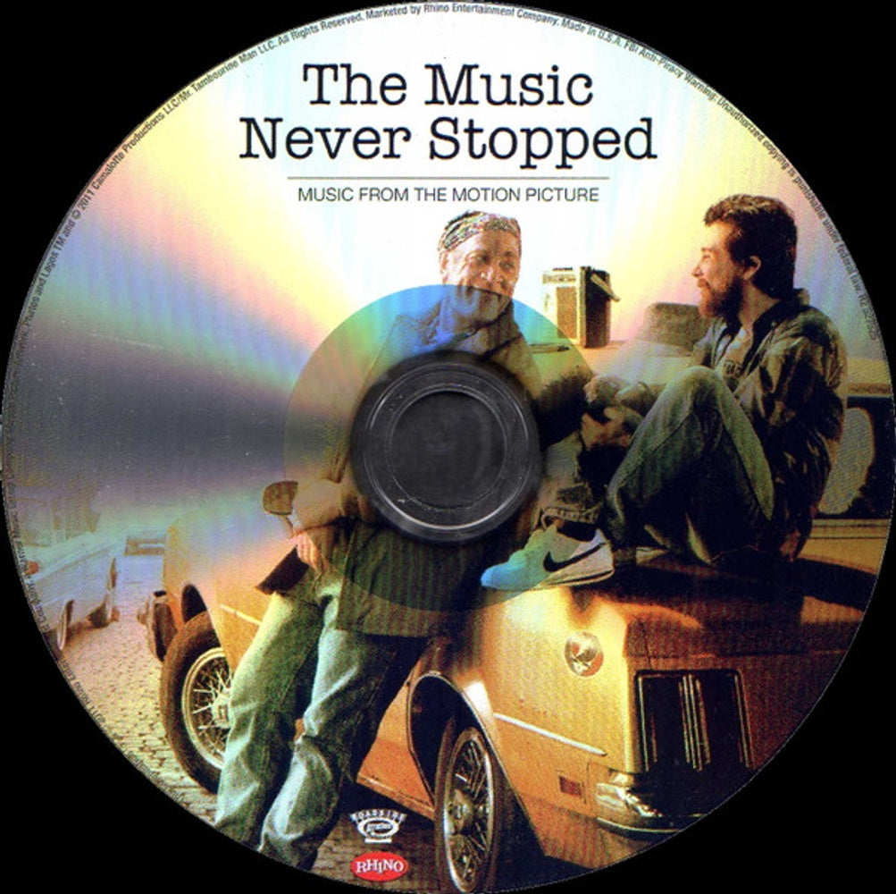 Image: Music Never Stopped Music Motion Picture/OST – The Music Never Stopped (Music From the Motion Picture CD) CD | Relix