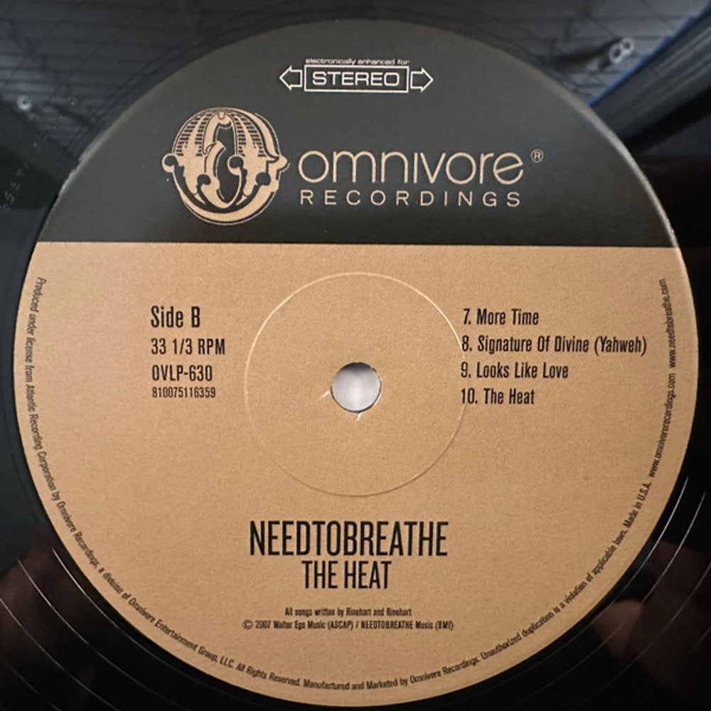 Image: NEEDTOBREATHE – Heat Vinyl LP | Relix
