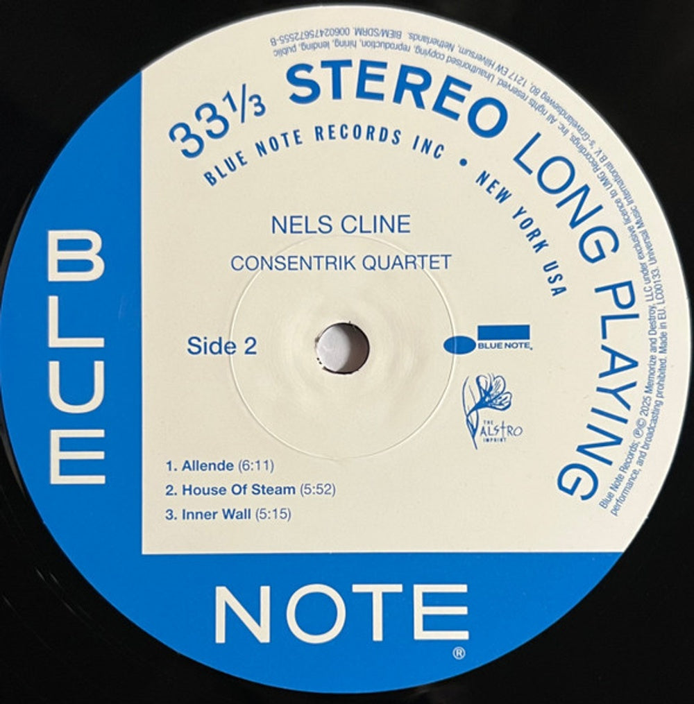 Image: Nels Cline – Consentrik Quartet (180g 2 LP Signed Insert) Vinyl LP | Relix