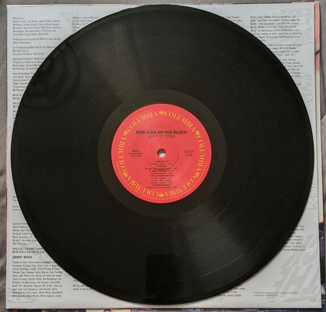Image: New Kids On The Block – Step By Step Vinyl LP | Relix