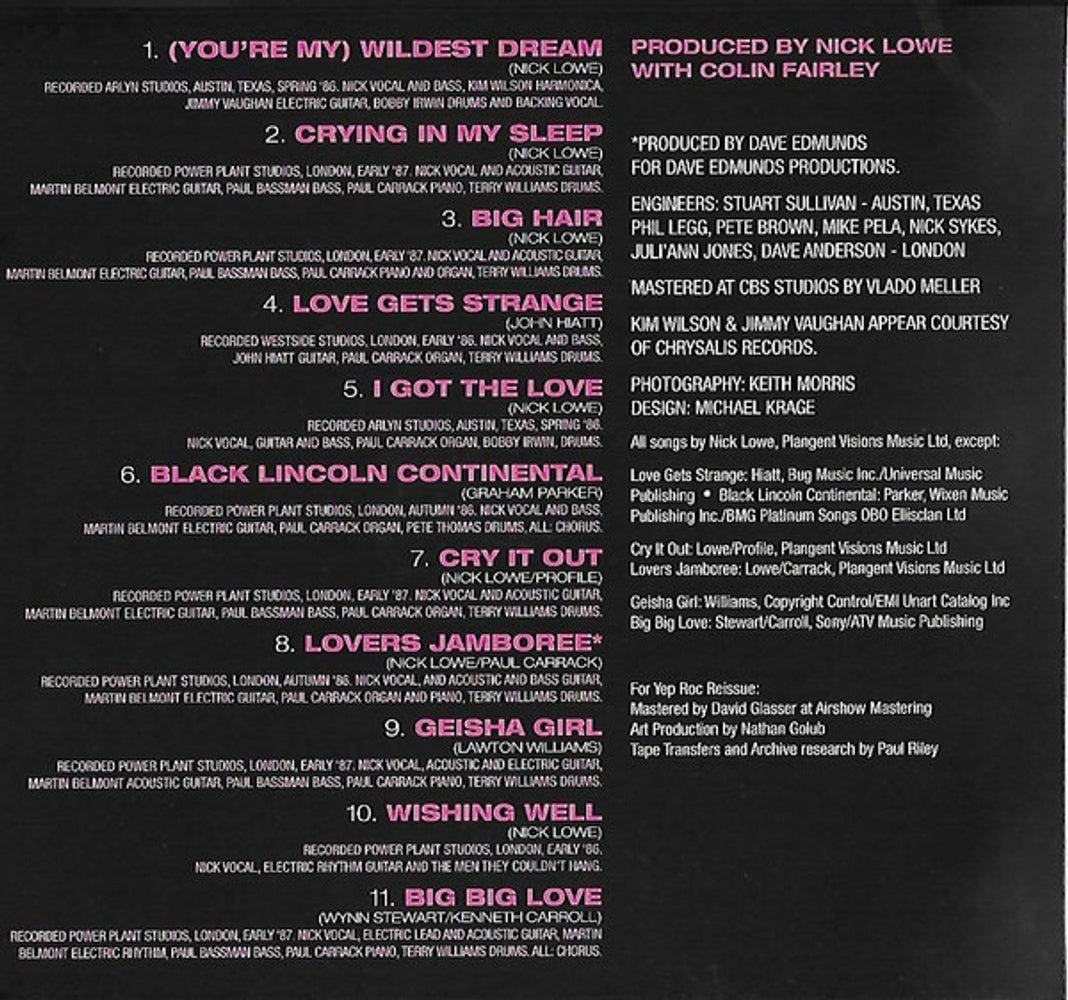 Image: Nick Lowe – Pinker & Prouder CD | Relix