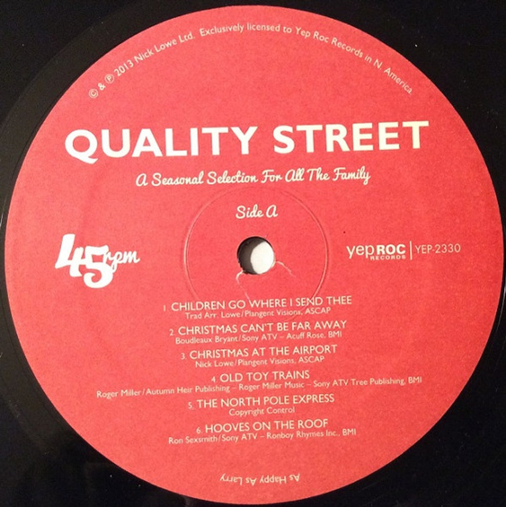 Image: Nick Lowe – Quality Street: A Seasonal Selection For All The Family Vinyl LP | Relix