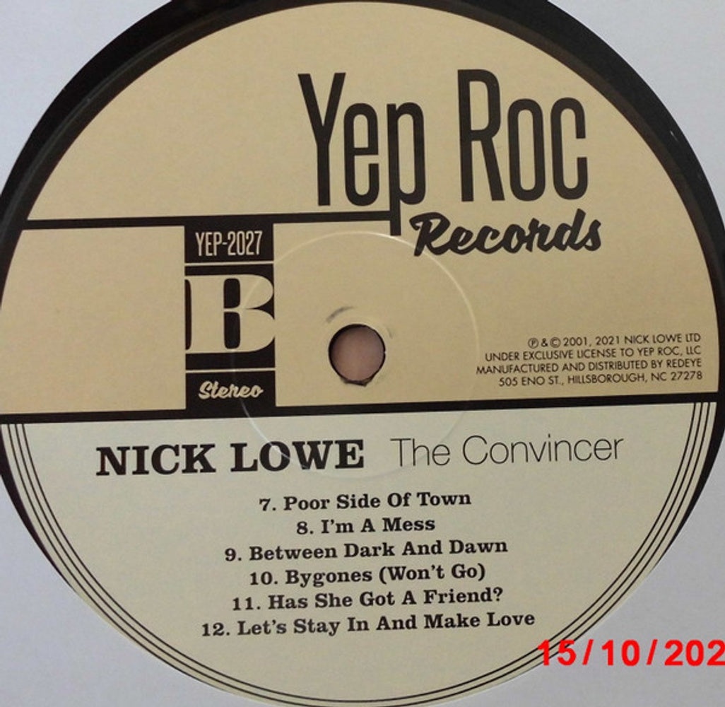 Image: Nick Lowe – The Convincer Vinyl LP | Relix