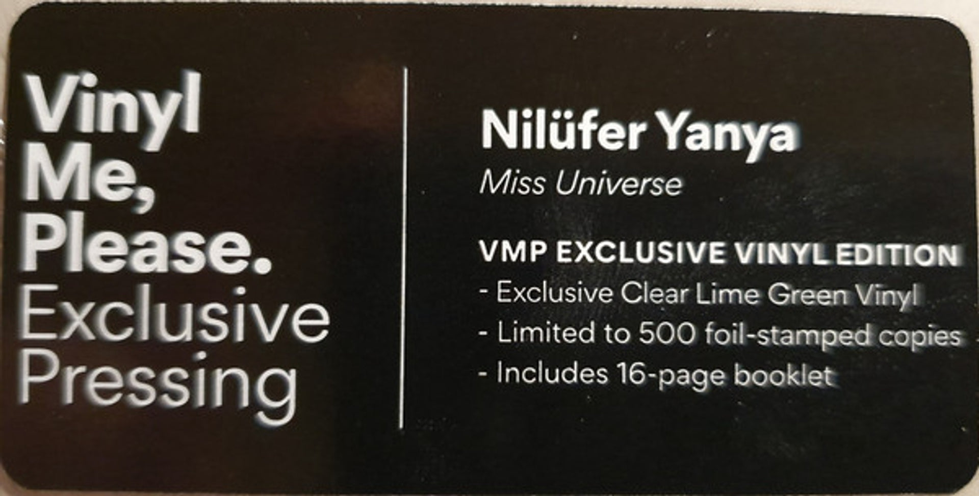 Image: Nilüfer Yanya – Miss Universe (Clear LP Vinyl) Vinyl LP | Relix