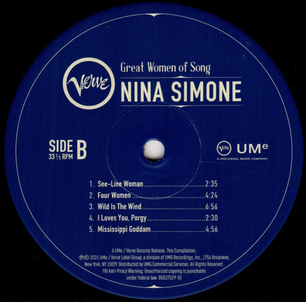 Image: Nina Simone – Great Women Of Song: Nina Simone Vinyl LP | Relix