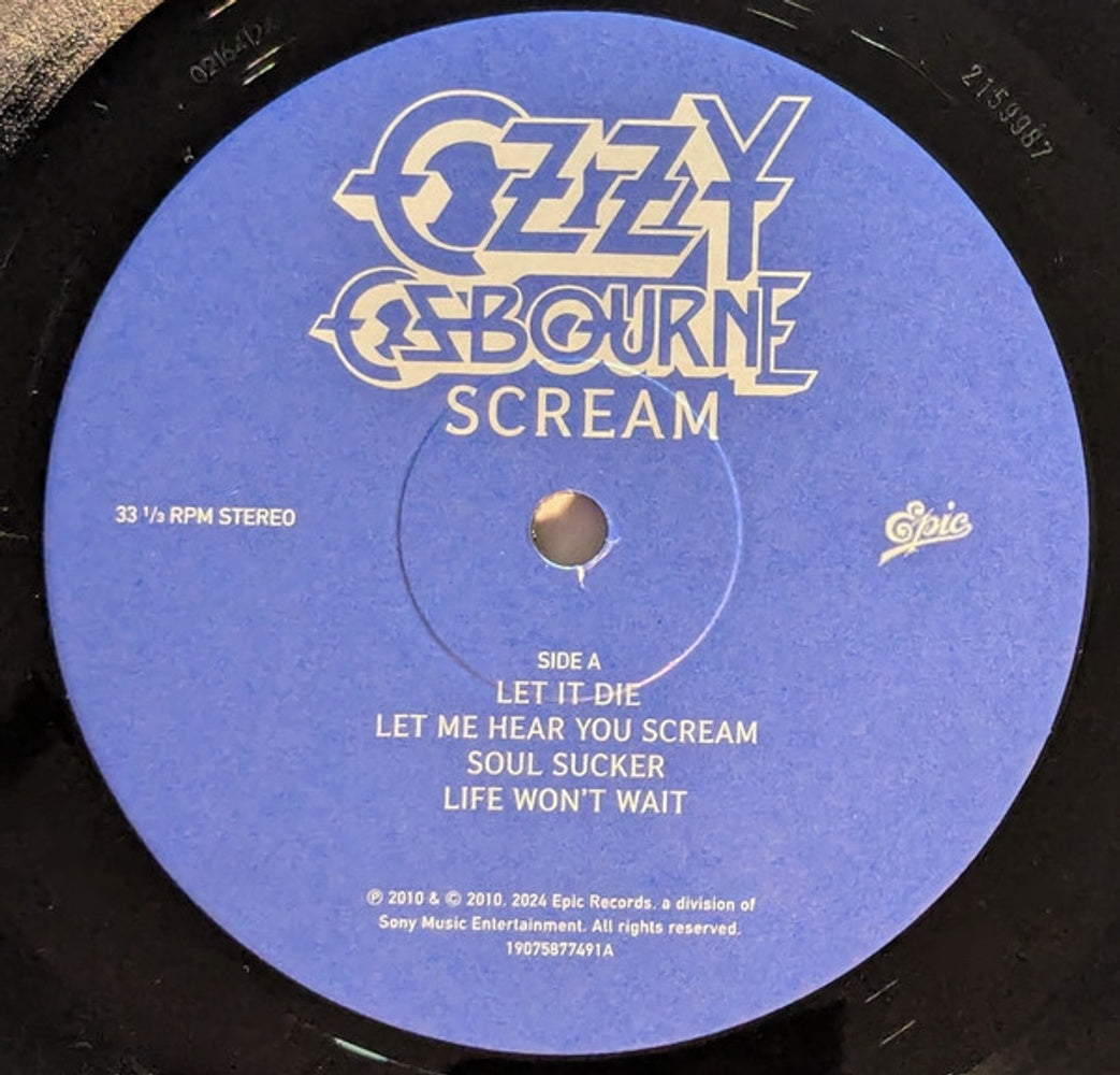 Image: Osbourne, Ozzy – Scream Vinyl LP | Relix