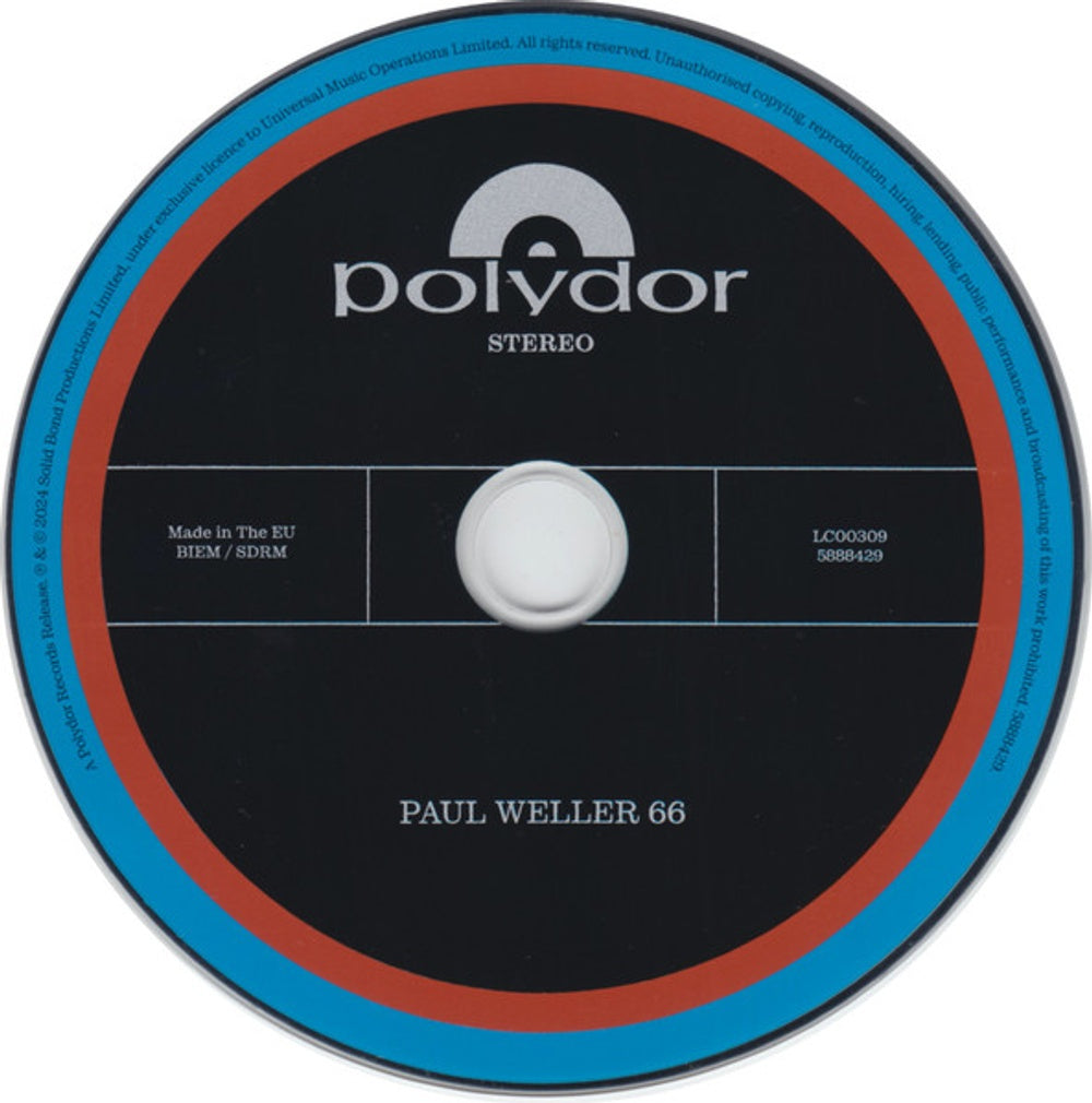 Image: Paul Weller – 66 (CD) CD | Relix