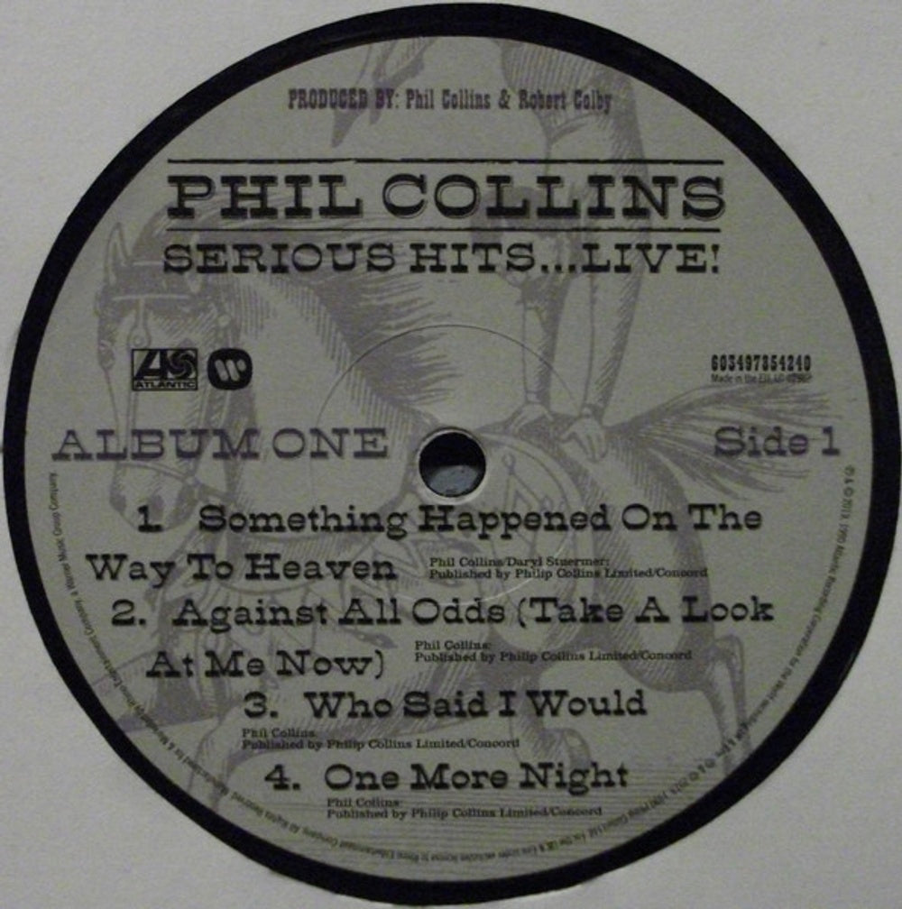 Image: Phil Collins – Serious Hits...Live! (Remastered LP Vinyl) Vinyl LP | Relix