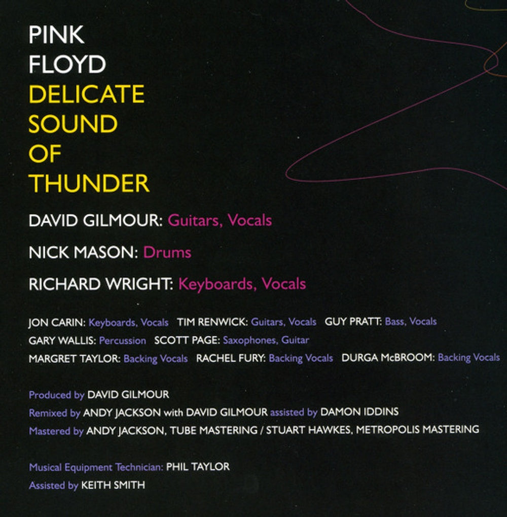 Image: Pink Floyd – Delicate Sound Of Thunder: Remastered (3-LP Vinyl) Vinyl LP | Relix