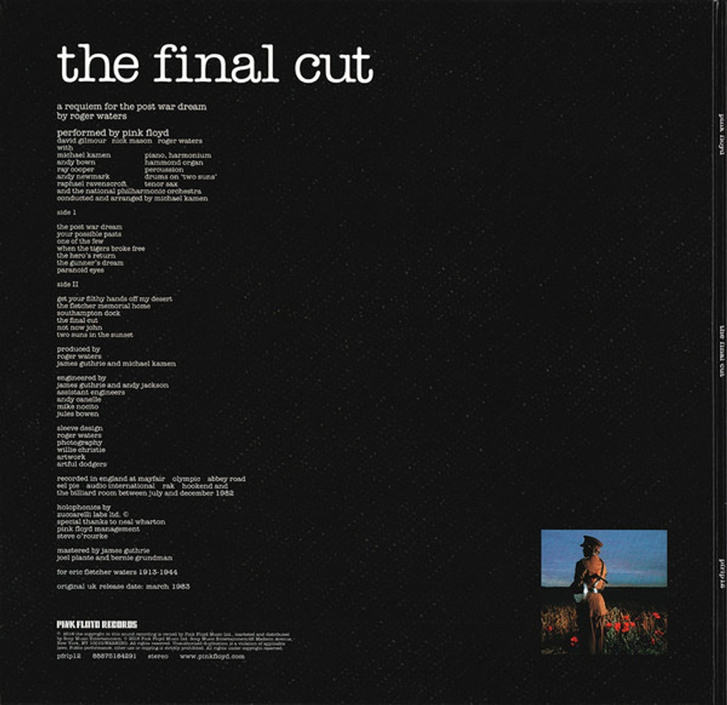 Image: Pink Floyd – The Final Cut Vinyl LP | Relix