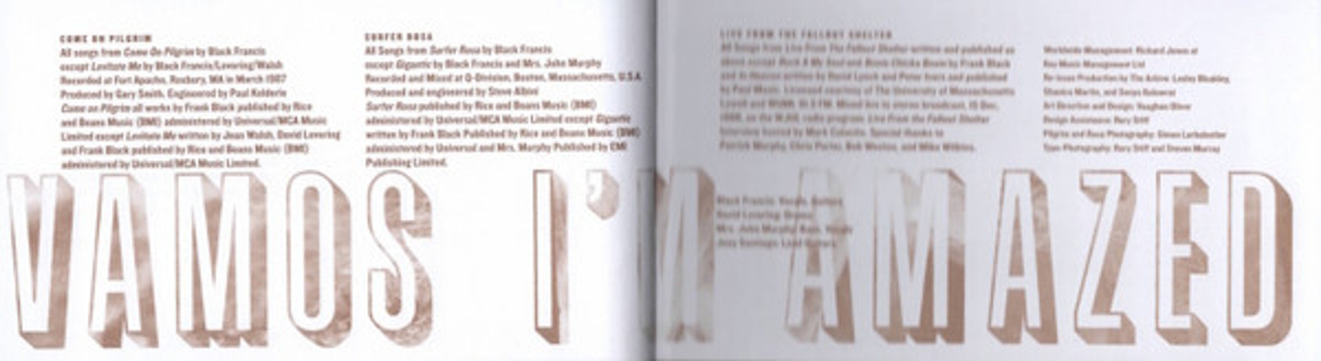 Image: Pixies – Come On Pilgrim... It's Surfer Rosa: 30th Anniversary Deluxe Edition (3-CD) CD | Relix