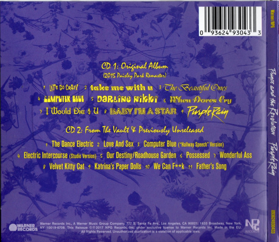 Image: Prince – Purple Rain: Remastered (Deluxe CD) CD | Relix