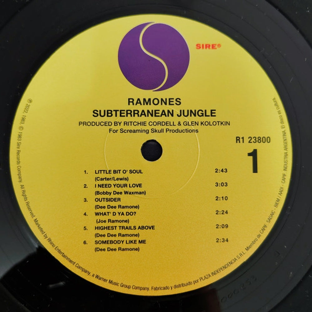 Image: Ramones – Subterranean Jungle Vinyl LP | Relix