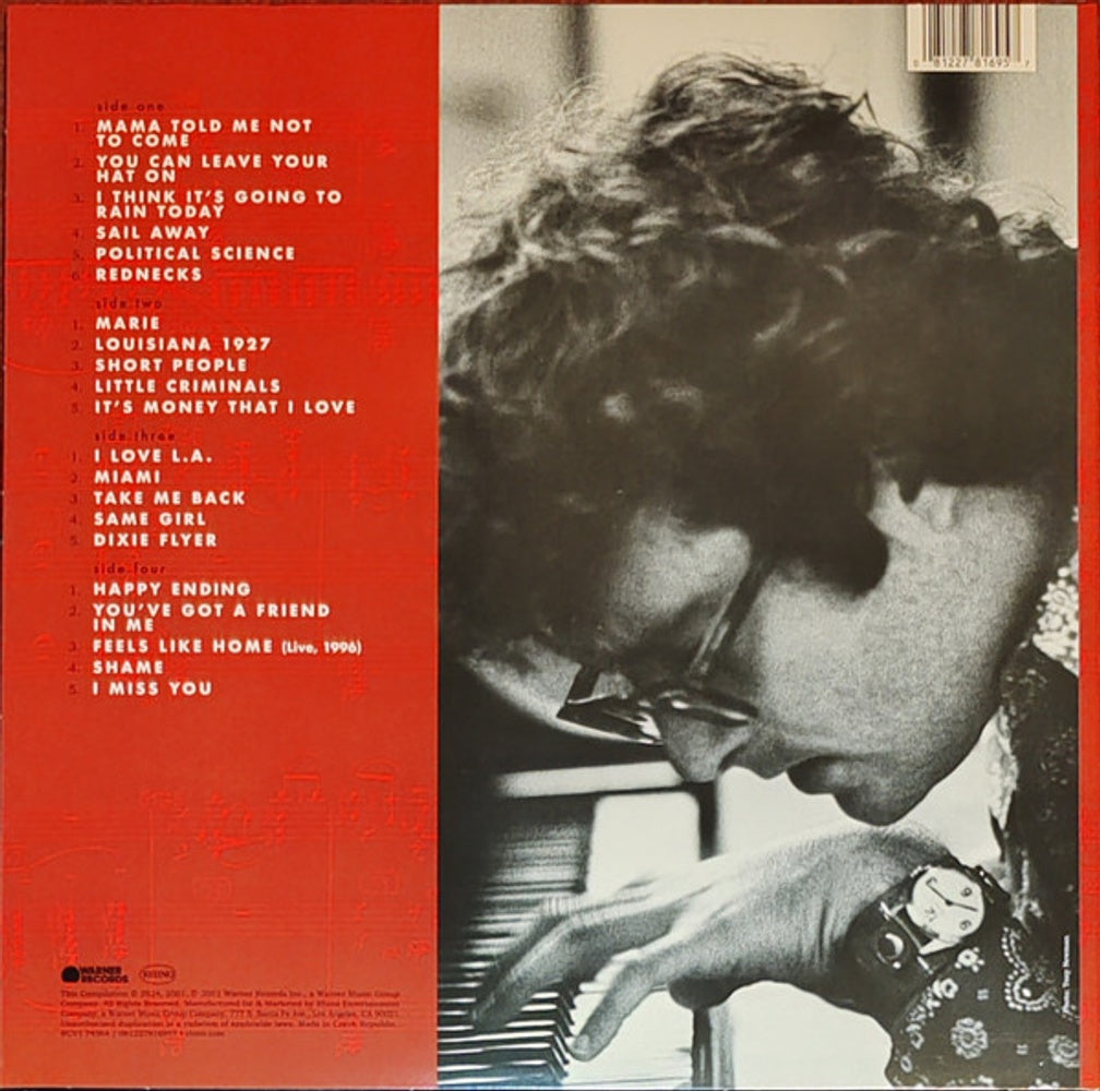 Image: Randy Newman – Best Of Randy Newman (Blue, Colored, Ofgv, Bme LP Vinyl) Vinyl LP | Relix