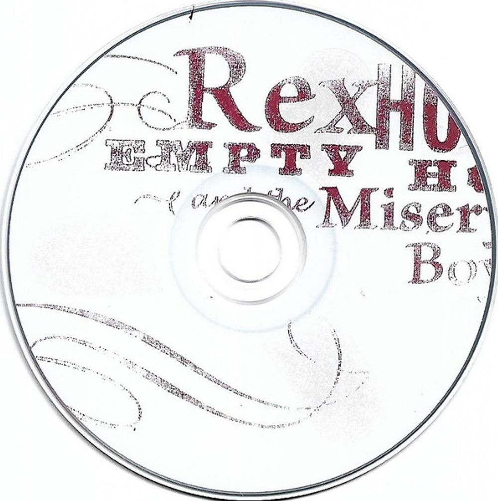 Image: Rex Hobart & Misery Boys – Empty House CD | Relix