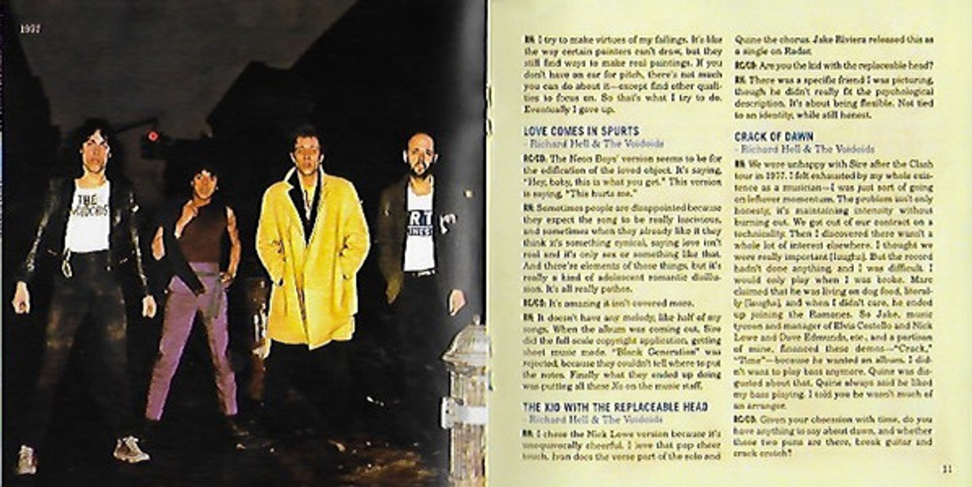 Image: Richard Hell – Spurts: The Richard Hell Story (Remastered CD) CD | Relix